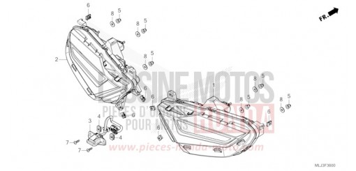 REAR COMBINATION LIGHT GL1800BDP de 2023
